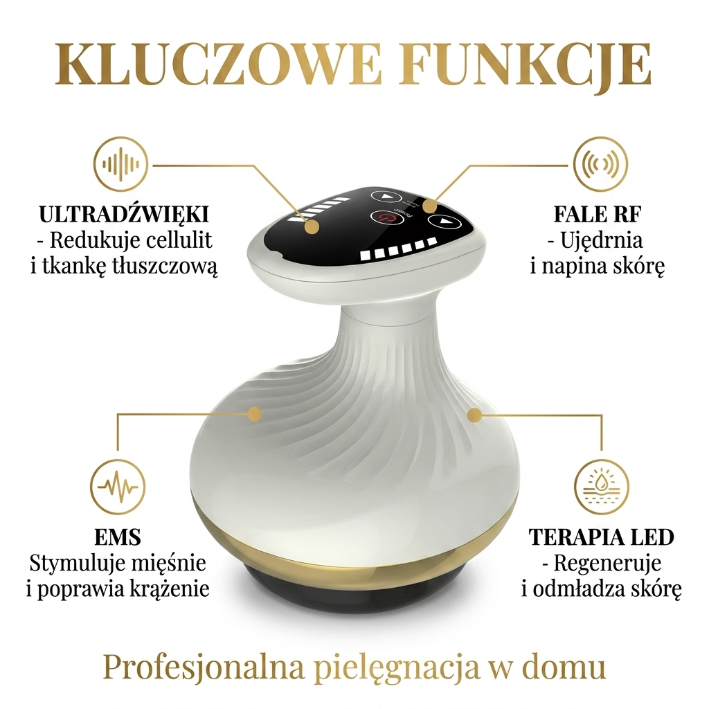 Bezprzewodowy Masażer Antycellulitowy BodySlim Pro™