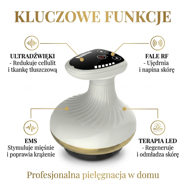 Bezprzewodowy Masażer Antycellulitowy BodySlim Pro™